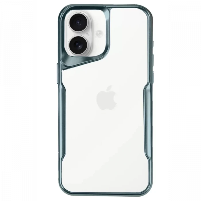 Newface Apple iPhone 16 Kılıf Boyi Silikon Kapak - Turkuaz