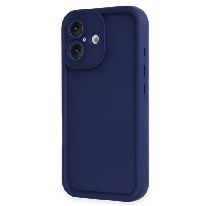 Newface Apple iPhone 16 Kılıf Viera Silikon - Lacivert