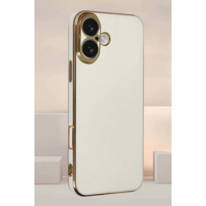 Newface Apple iPhone 16 Kılıf Volet Silikon - Mor