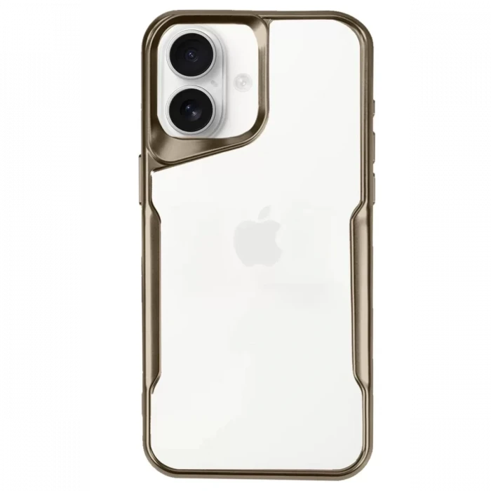 Newface Apple iPhone 16 Plus Kılıf Boyi Silikon Kapak - Desert