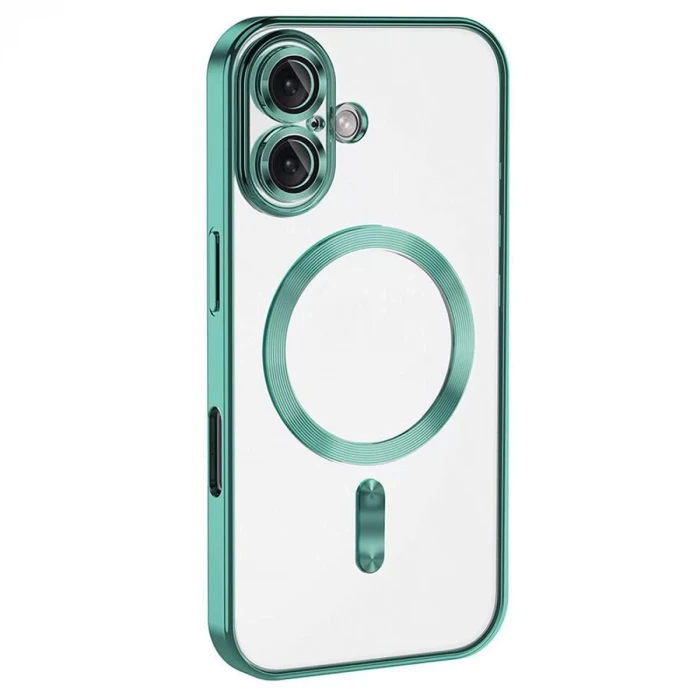 Newface Apple iPhone 16 Plus Kılıf Kross Magneticsafe Kapak - Turkuaz