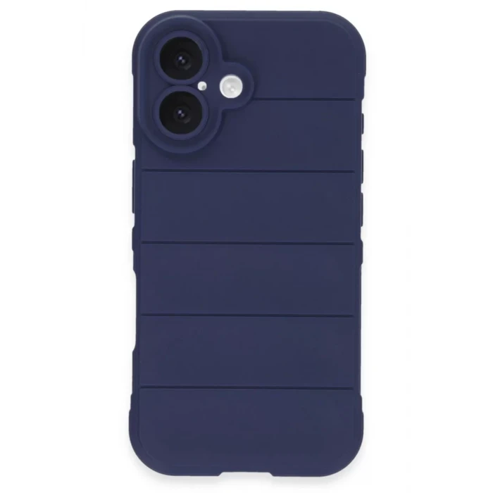 Newface Apple iPhone 16 Plus Kılıf Optimum Silikon - Lacivert