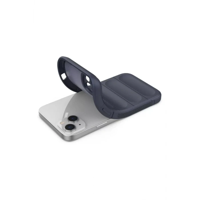 Newface Apple iPhone 16 Plus Kılıf Optimum Silikon - Lacivert