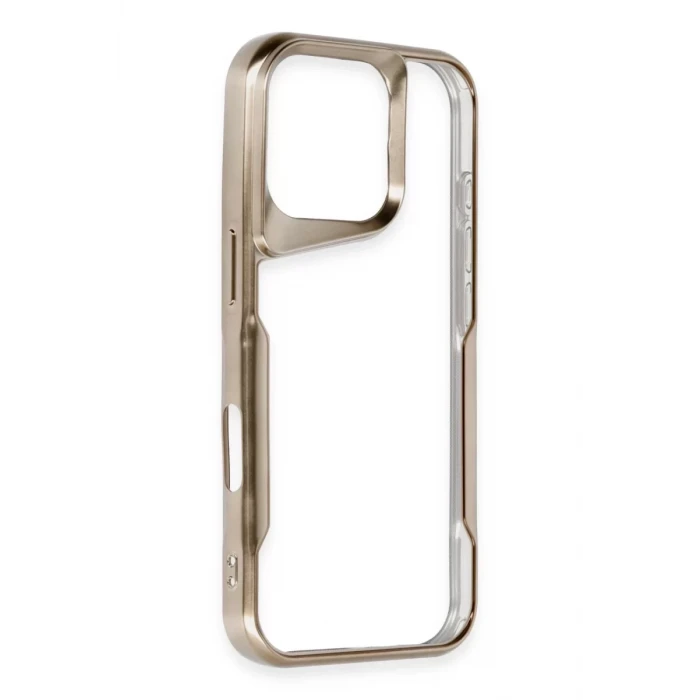 Newface Apple iPhone 16 Pro Kılıf Boyi Silikon Kapak - Desert