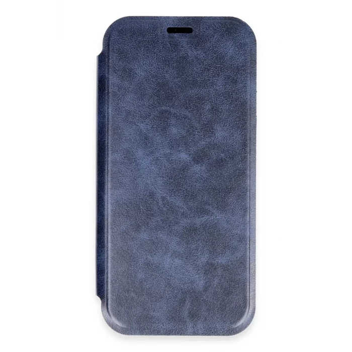 Newface Apple iPhone 16 Pro Kılıf Flip Cover - Lacivert