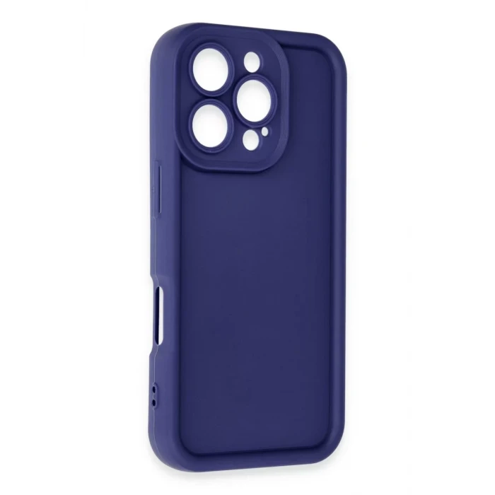 Newface Apple iPhone 16 Pro Kılıf Viera Silikon - Lacivert