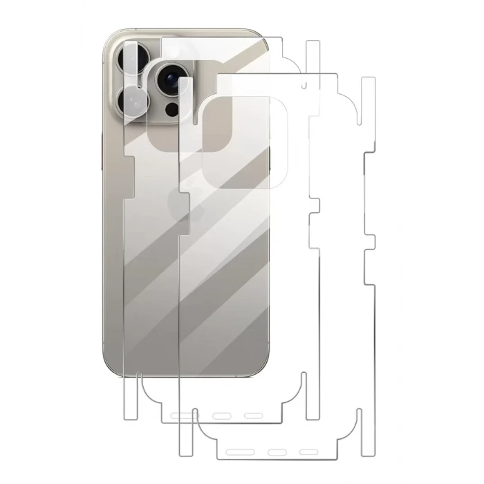 Newface Apple iPhone 16 Pro Max 360 Full Body Arka Koruyucu