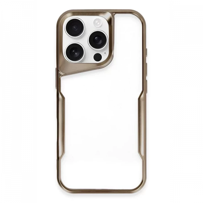 Newface Apple iPhone 16 Pro Max Kılıf Boyi Silikon Kapak - Desert