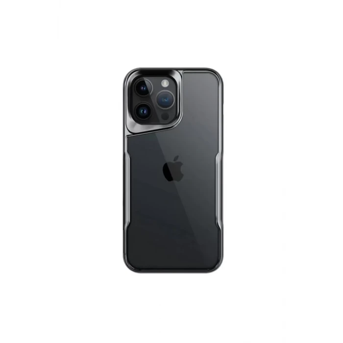 Newface Apple iPhone 16 Pro Max Kılıf Boyi Silikon Kapak - Titan Gri