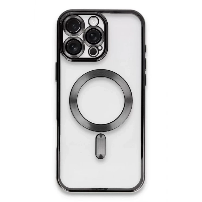 Newface Apple iPhone 16 Pro Max Kılıf Kross Magneticsafe Kapak - Siyah