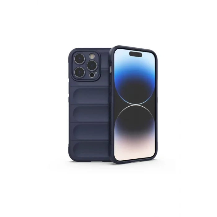 Newface Apple iPhone 16 Pro Max Kılıf Optimum Silikon - Lacivert