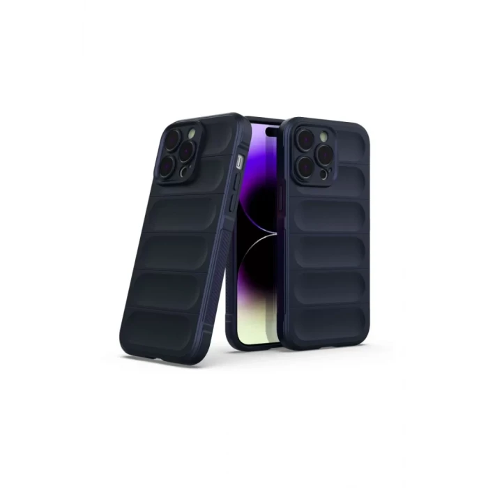 Newface Apple iPhone 16 Pro Max Kılıf Optimum Silikon - Lacivert