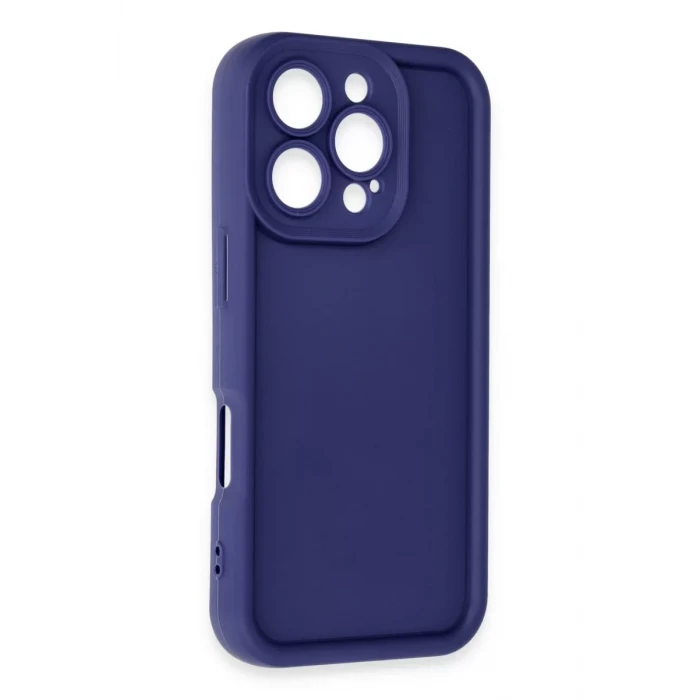 Newface Apple iPhone 16 Pro Max Kılıf Viera Silikon - Lacivert