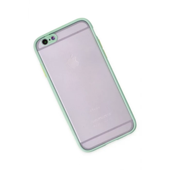 Newface Apple iPhone 6 Kılıf Montreal Silikon Kapak - Turkuaz