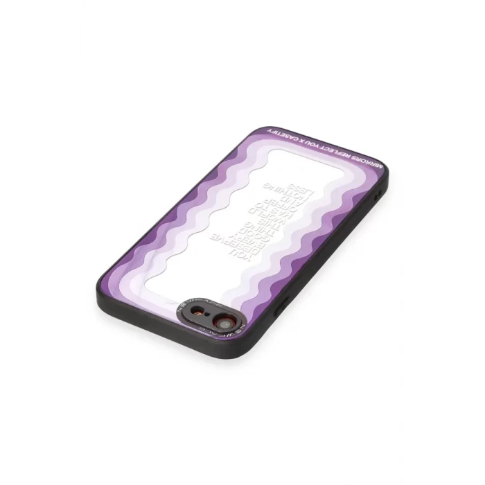 Newface Apple iPhone 7 Kılıf Mirror Desenli Kapak - Mirror - 5