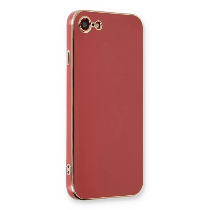 Newface Apple iPhone 7 Kılıf Volet Silikon - Kırmızı