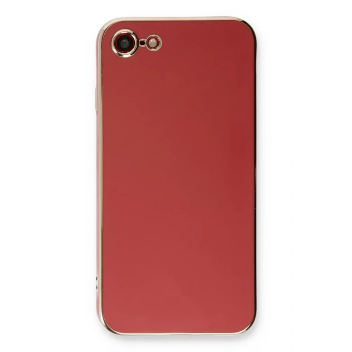 Newface Apple iPhone 7 Kılıf Volet Silikon - Kırmızı