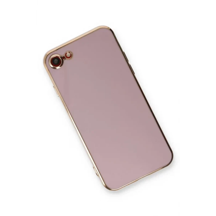 Newface Apple iPhone 7 Kılıf Volet Silikon - Mor