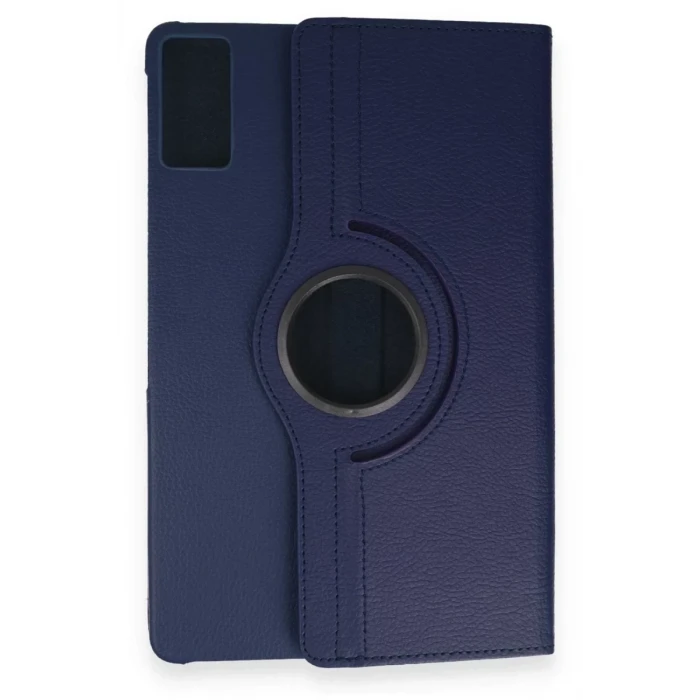 Newface Lenovo Tab M8 Kılıf 360 Tablet Deri Kılıf - Lacivert