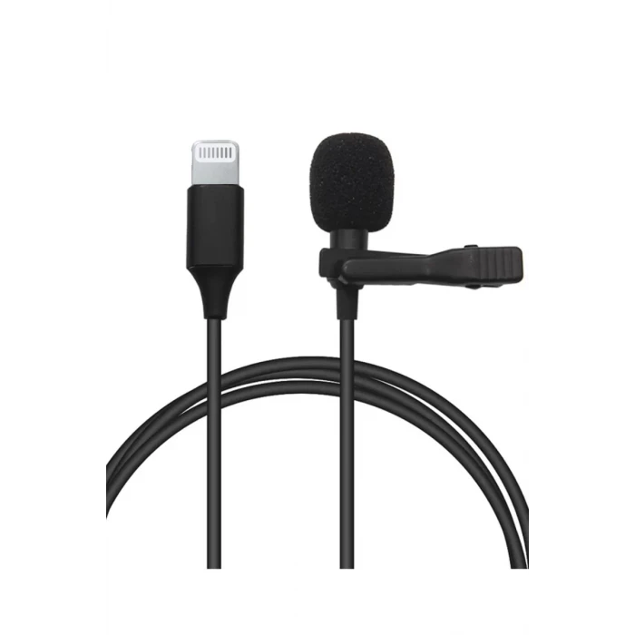 Newface Lightning 2 Metre Double Mikrofon - Siyah