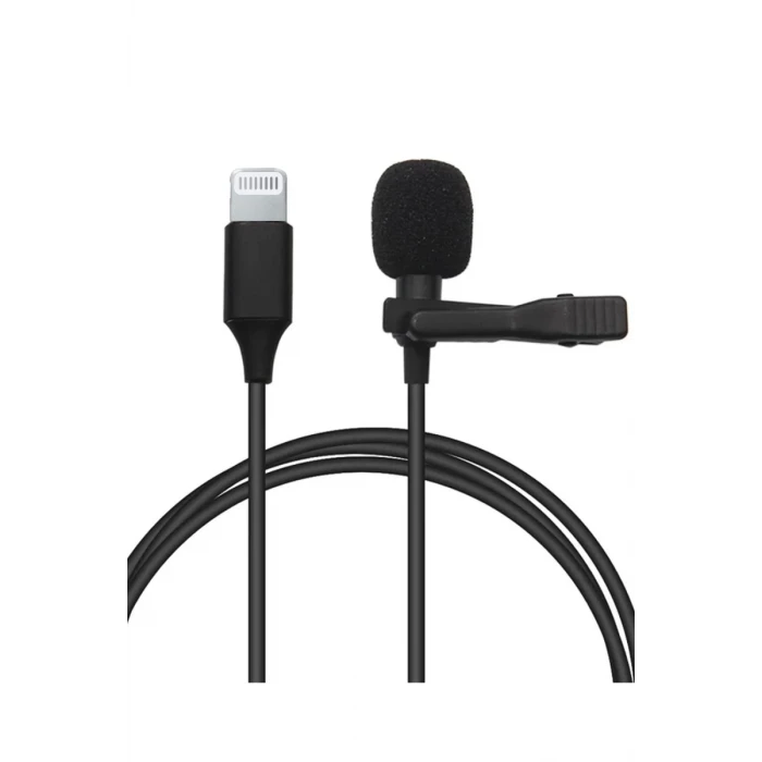 Newface Lightning 2 Metre Double Mikrofon - Siyah