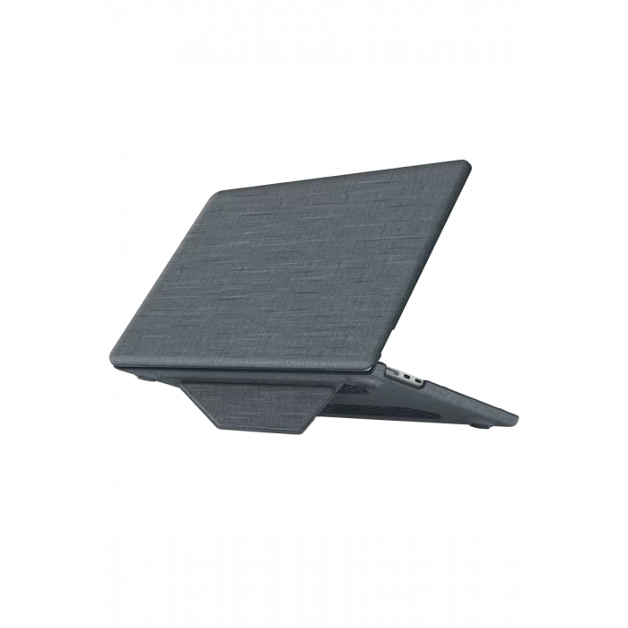 Newface Apple Macbook Pro 13 2020 Macbook Kumaş Kapak - Gri