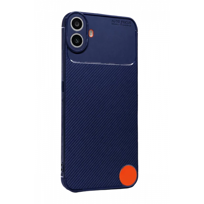 Newface Nothing Phone Nothing CMF Phone 1 Auto Focus Karbon Kapak - Lacivert