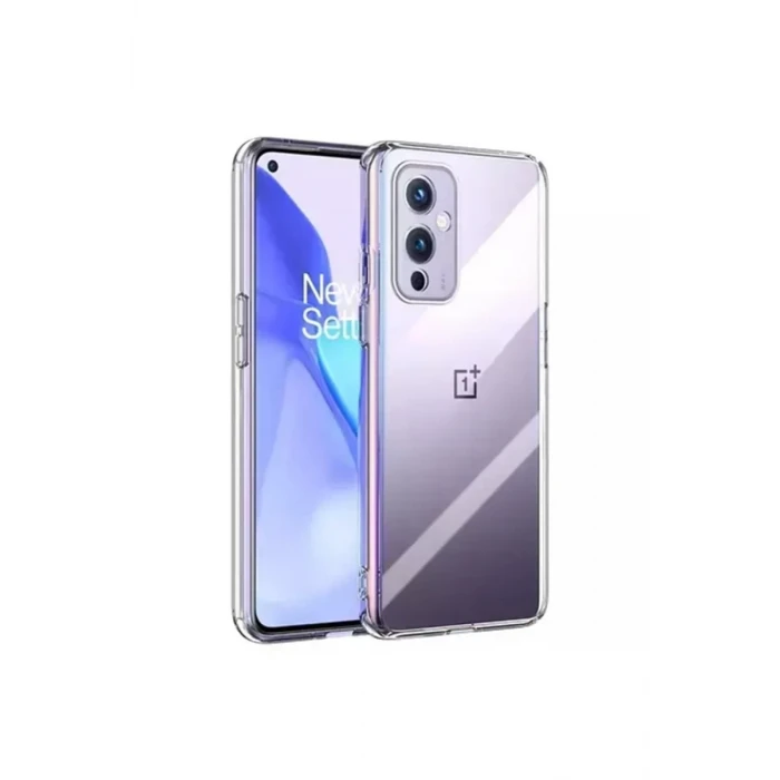 Newface One Plus 9 Kılıf Lüx Şeffaf Silikon
