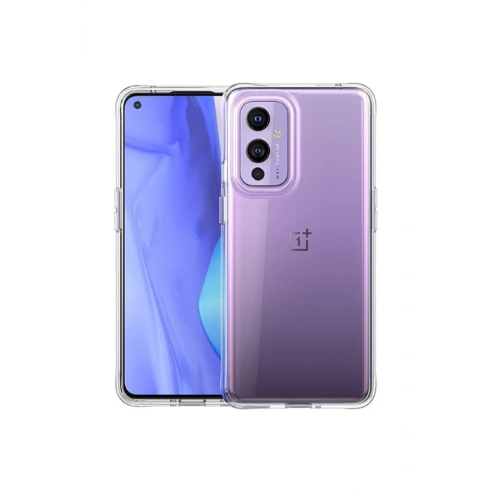 Newface One Plus 9 Kılıf Lüx Şeffaf Silikon
