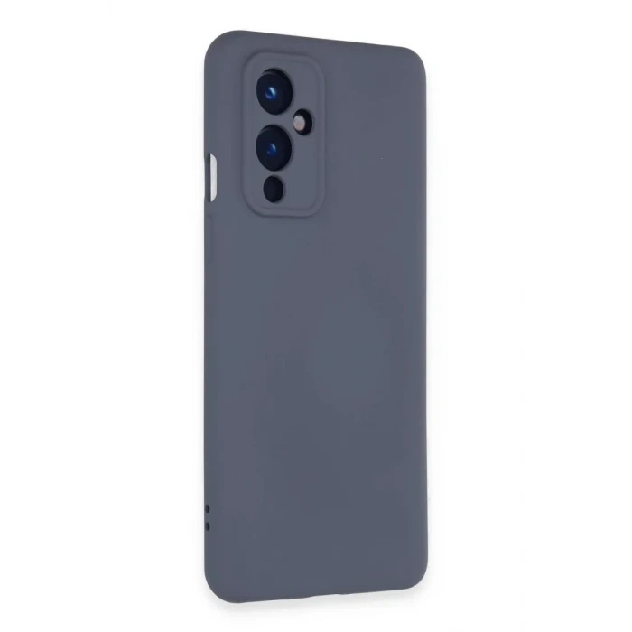 Newface One Plus 9 Kılıf Nano içi Kadife Silikon - Gri