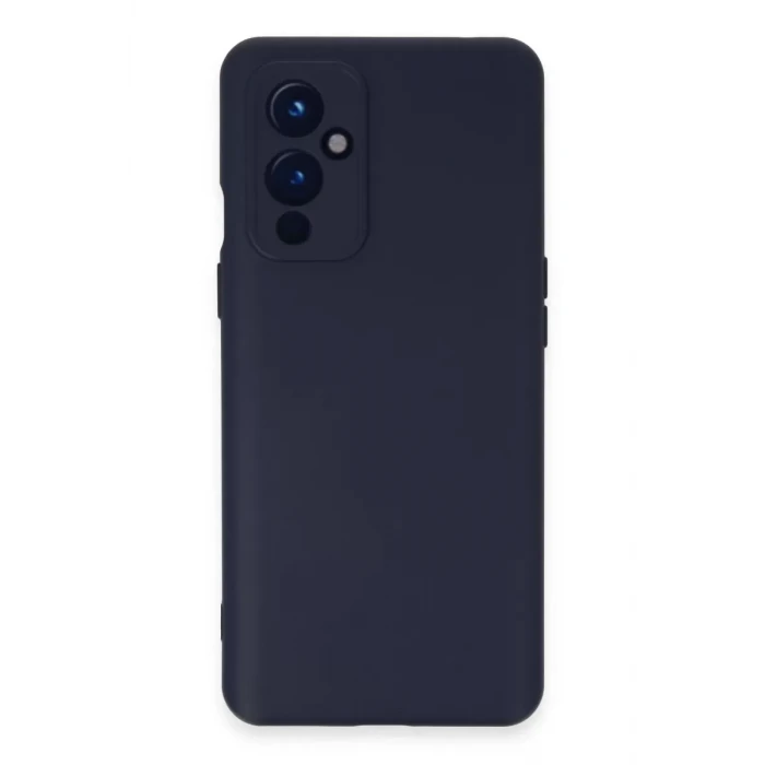 Newface One Plus 9 Kılıf Nano içi Kadife Silikon - Lacivert