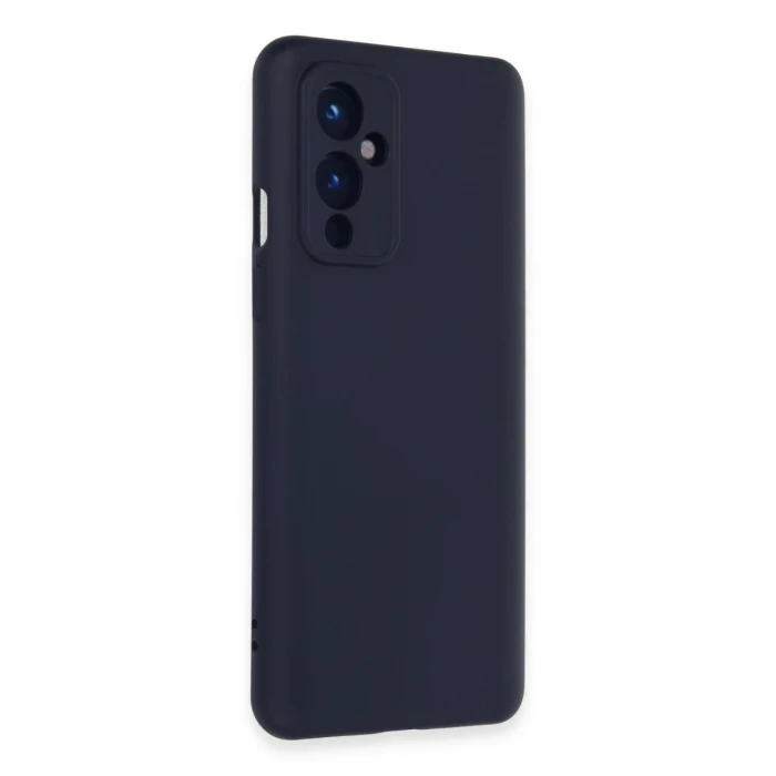 Newface One Plus 9 Kılıf Nano içi Kadife Silikon - Lacivert