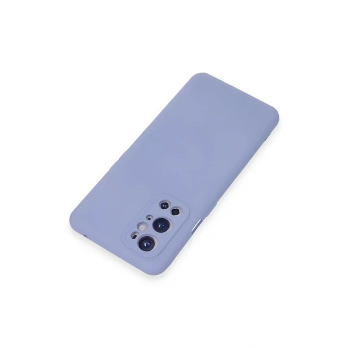 Newface One Plus 9 Pro Kılıf Nano içi Kadife Silikon - Lila
