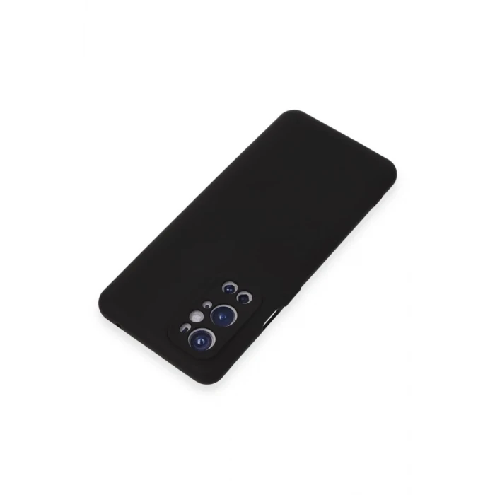 Newface One Plus 9 Pro Kılıf Nano içi Kadife Silikon - Siyah