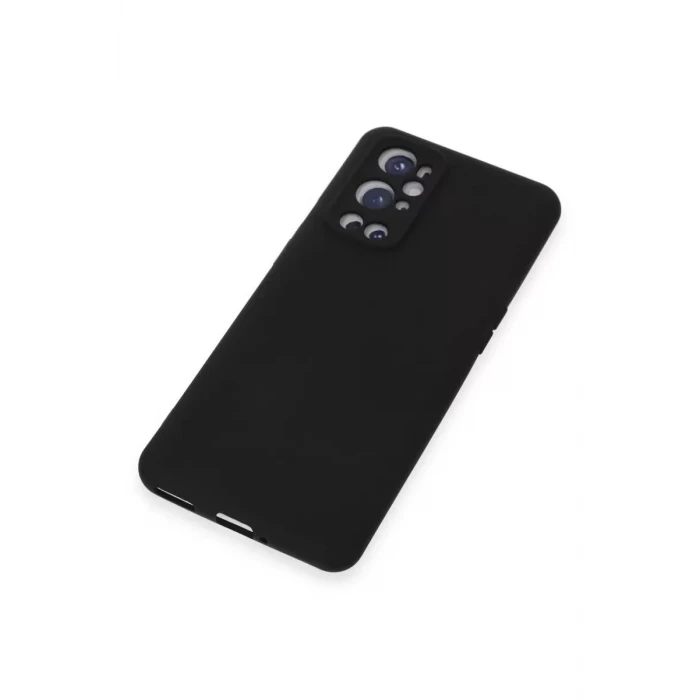Newface One Plus 9 Pro Kılıf Nano içi Kadife Silikon - Siyah
