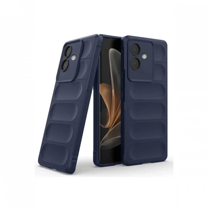 Newface Oppo A3 Kılıf Optimum Silikon - Lacivert