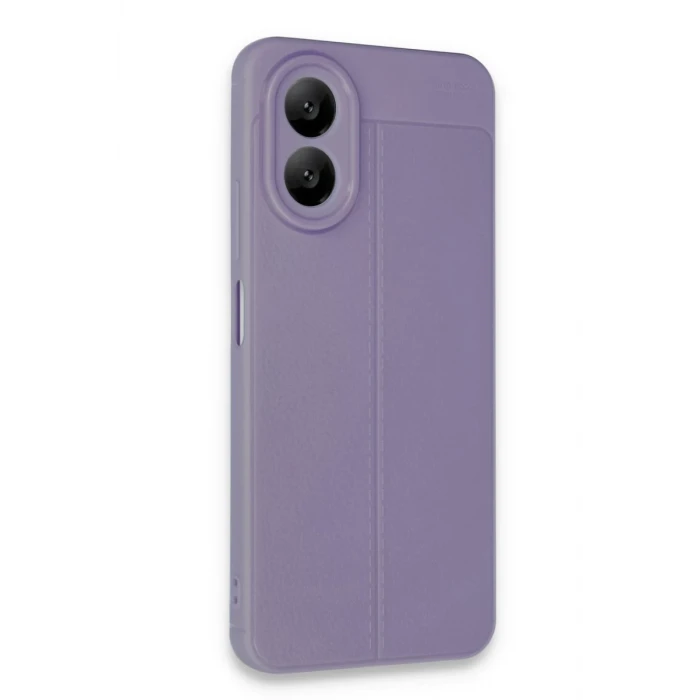 Newface Oppo A38 Kılıf Auto Focus Kapak - Lila