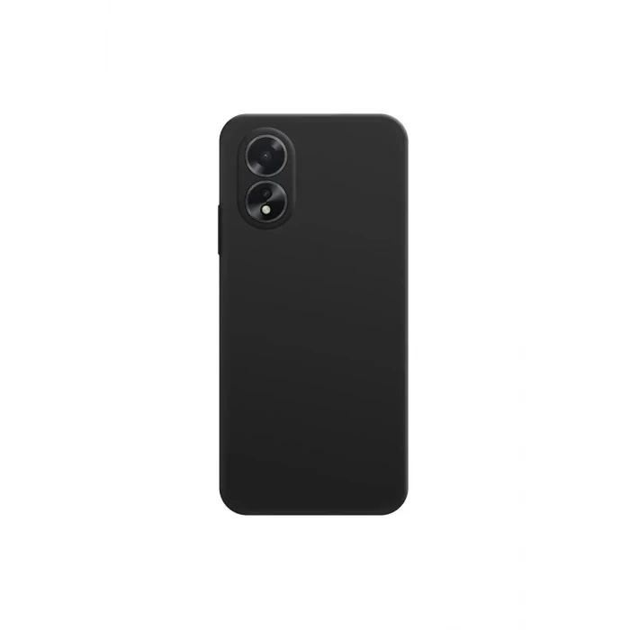Newface Oppo A38 Kılıf First Silikon - Siyah
