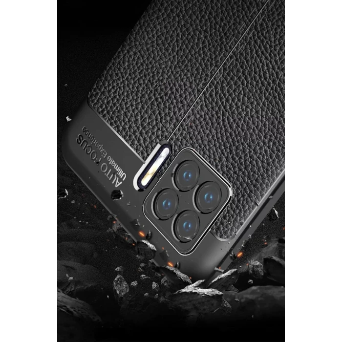 Newface Oppo A73 Kılıf Auto Focus Kapak - Siyah