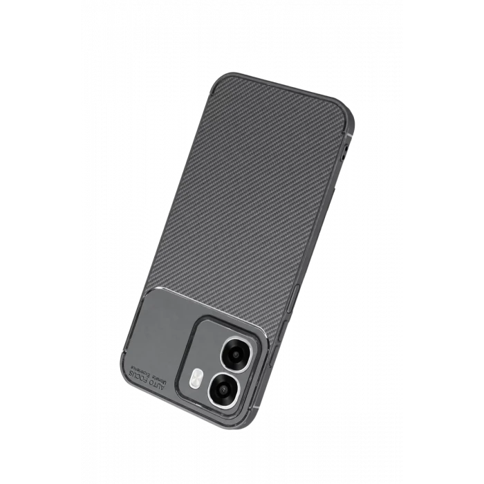 Newface Oppo Oppo A6T 5G Auto Focus Karbon Kapak - Gri