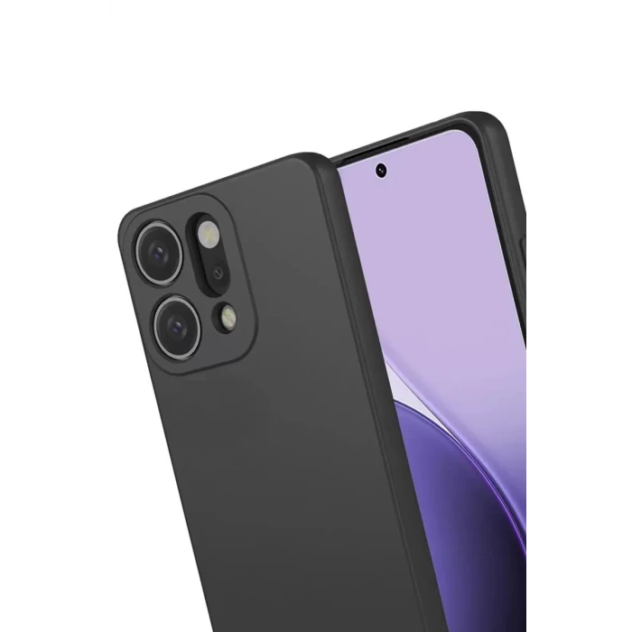 Newface Oppo Reno 14 First Silikon - Siyah