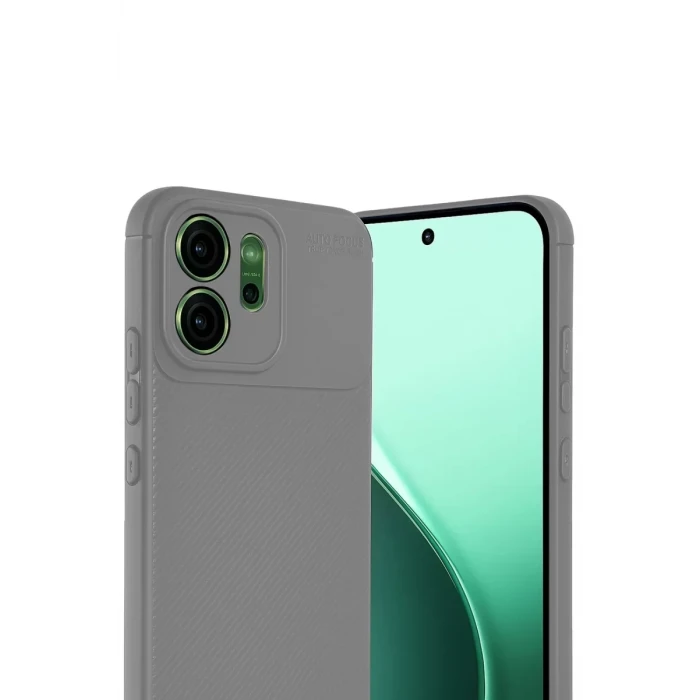 Newface Oppo Reno 14F Auto Focus Karbon Kapak - Gri