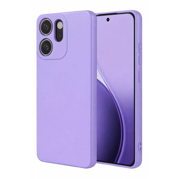 Newface Oppo Reno 14F First Silikon - Lila