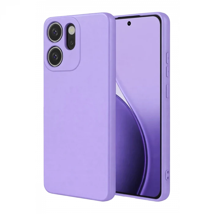 Newface Oppo Reno 14F First Silikon - Lila