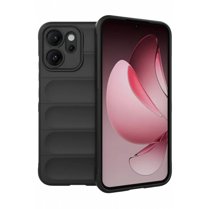 Newface Oppo Reno 14F Optimum Silikon - Siyah