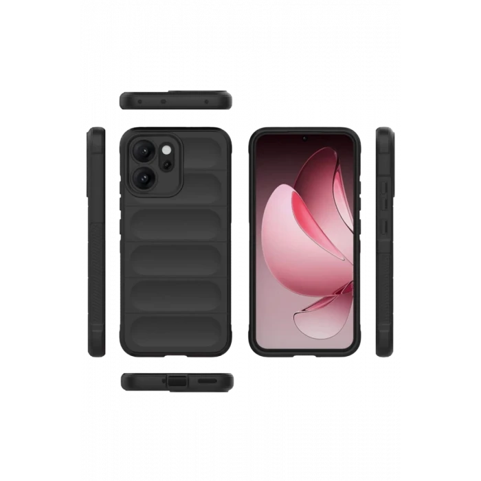 Newface Oppo Reno 14F Optimum Silikon - Siyah