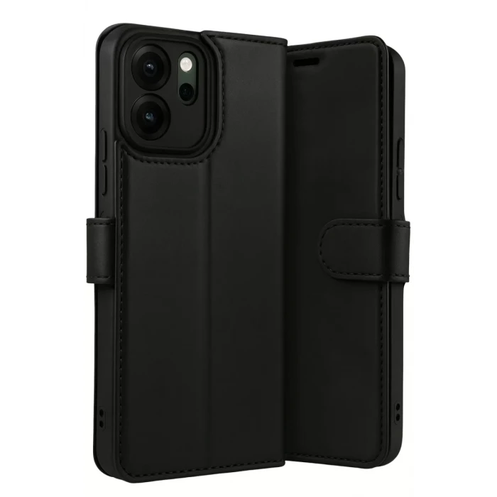 Newface Oppo Reno 14F Trend S Plus Kapaklı Kılıf - Siyah