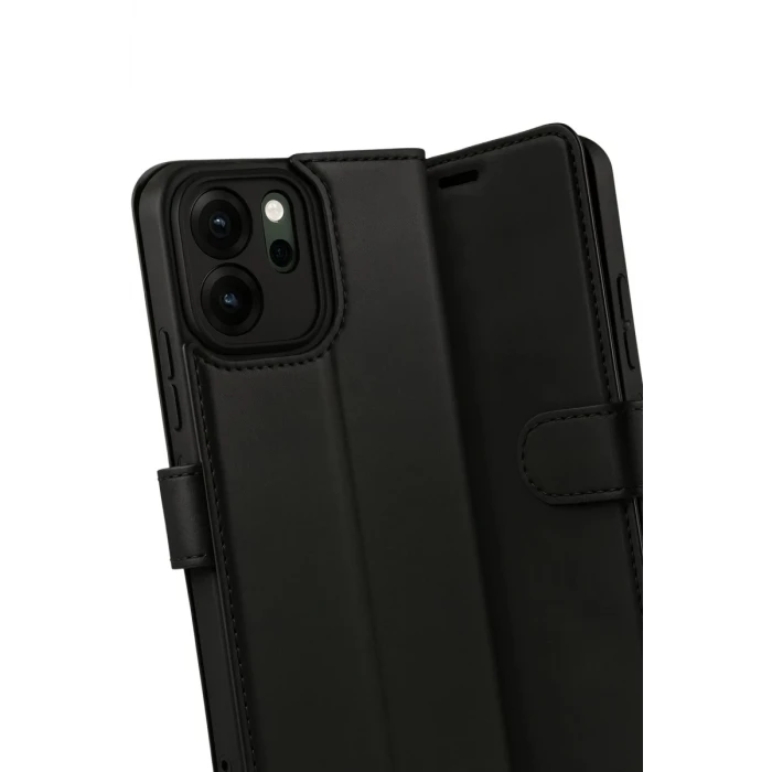Newface Oppo Reno 14F Trend S Plus Kapaklı Kılıf - Siyah