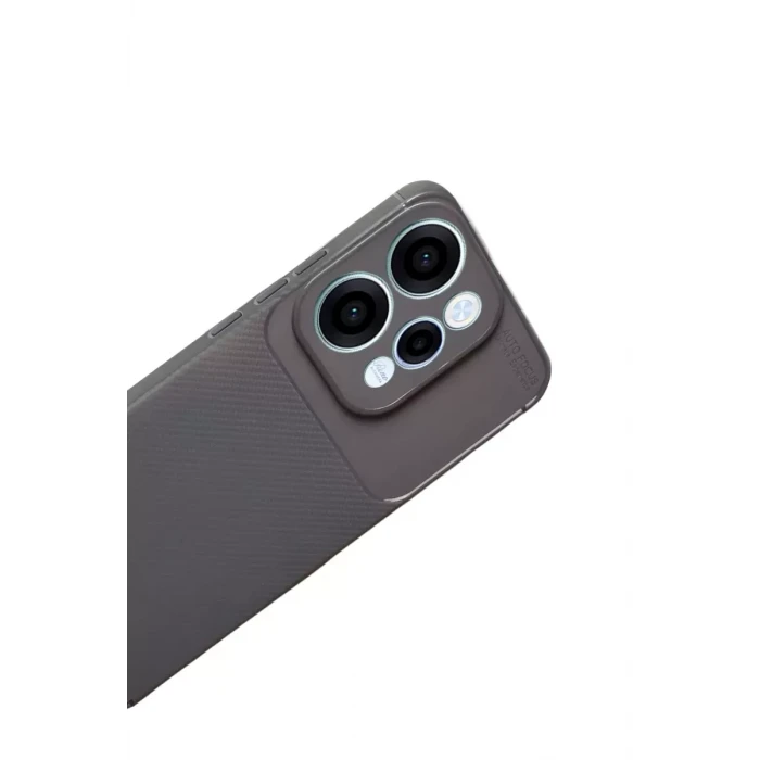 Newface Oppo Reno 15 Auto Focus Karbon Kapak - Gri
