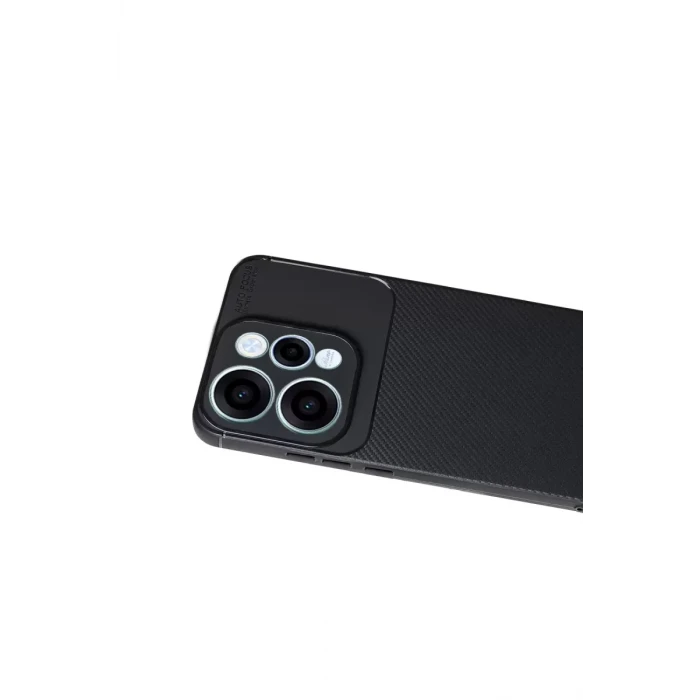 Newface Oppo Reno 15 Auto Focus Karbon Kapak - Siyah